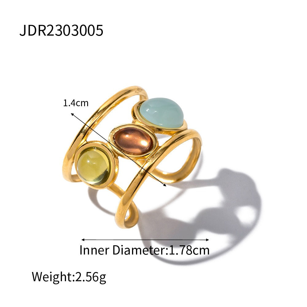 Elegant Trio Ring