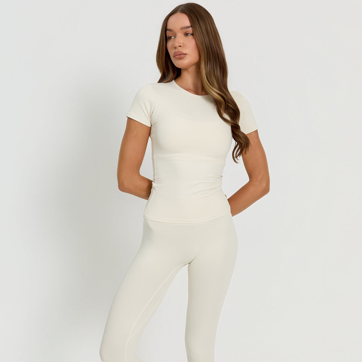 Core Soft Short Sleeve T-Shirt | Ivory White - SALE