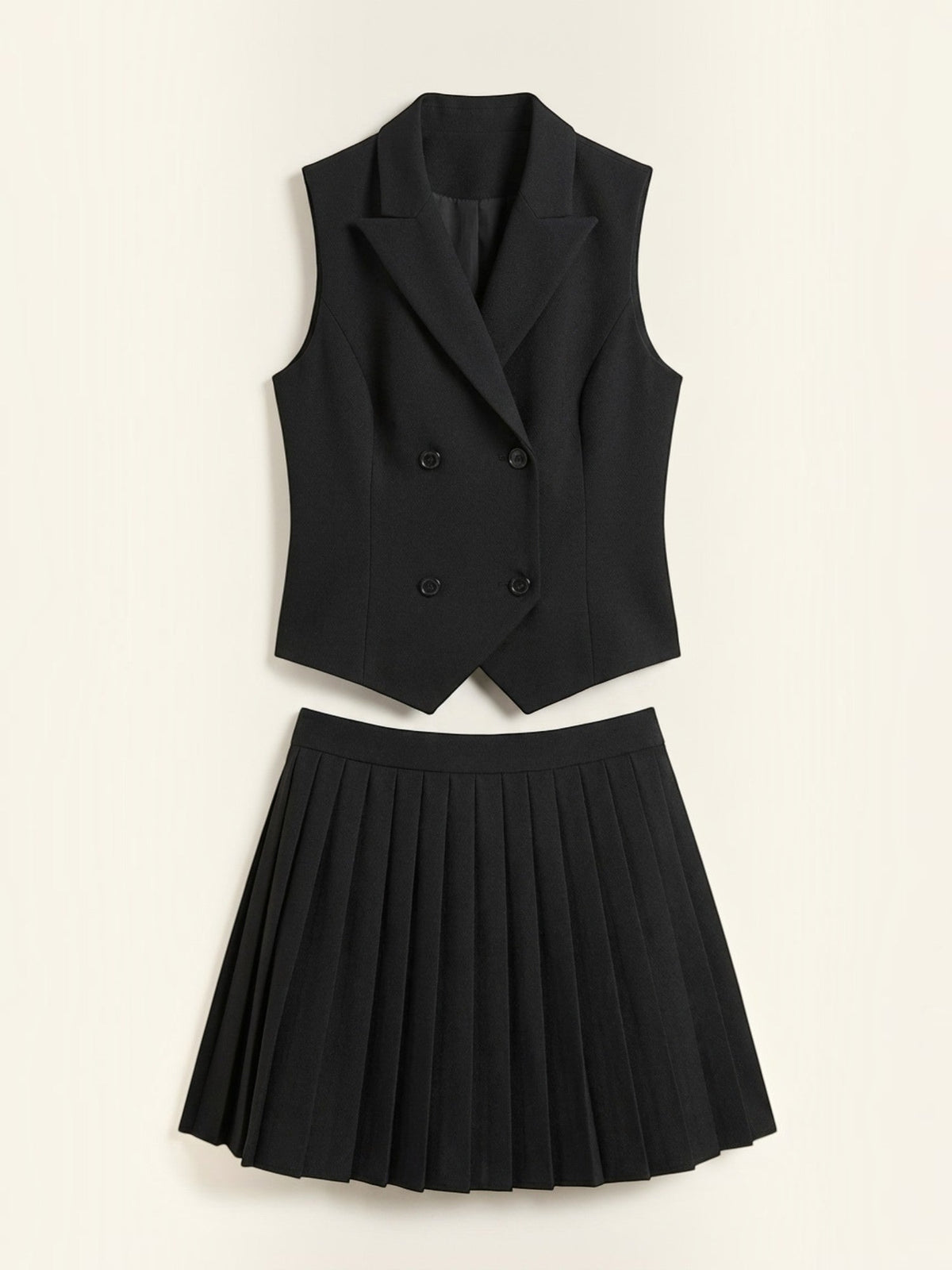 Kimberly Blazer-Weste-Rock-Set