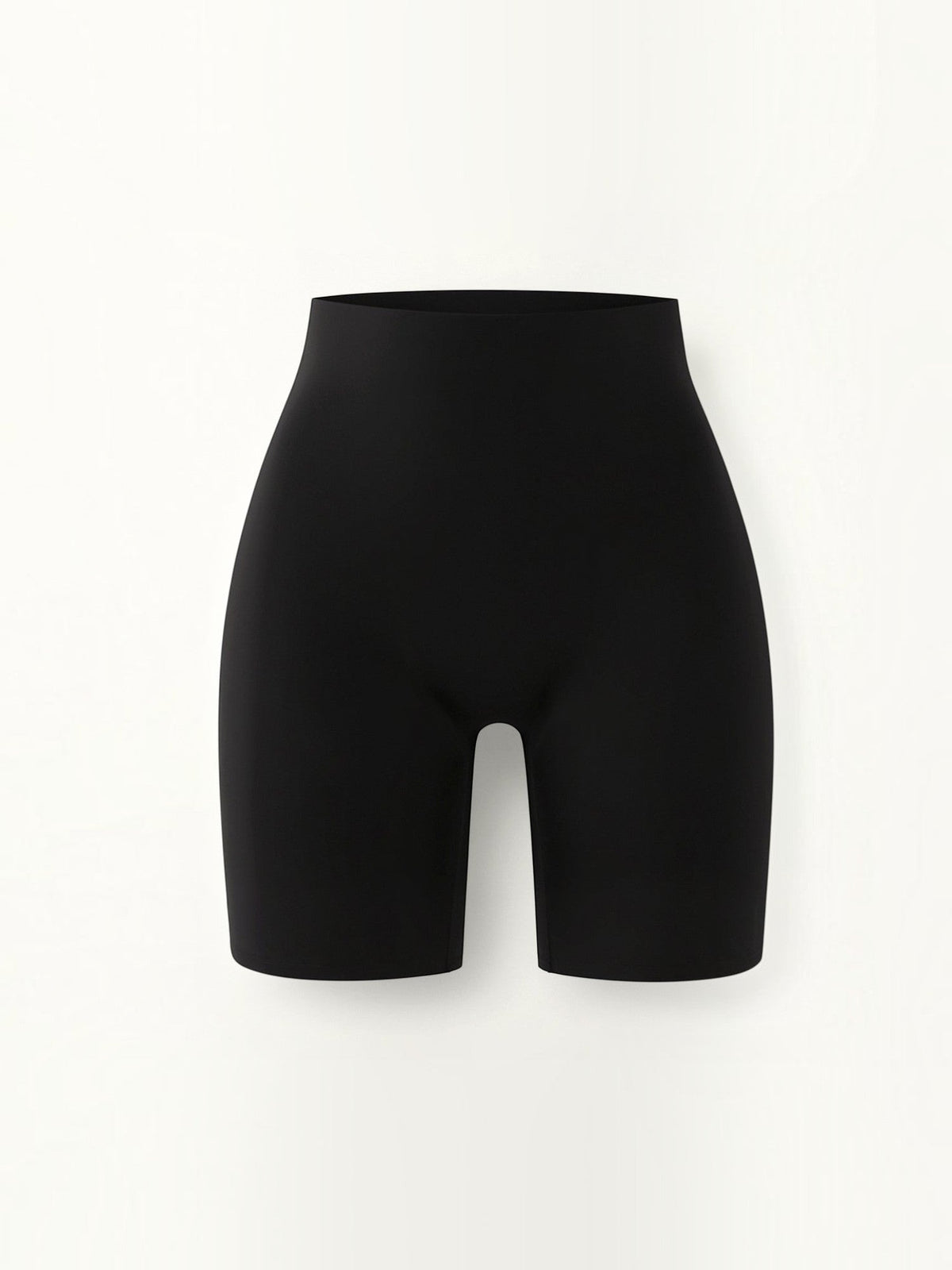 Nahtlose Shorts bis zur Mitte des Oberschenkels