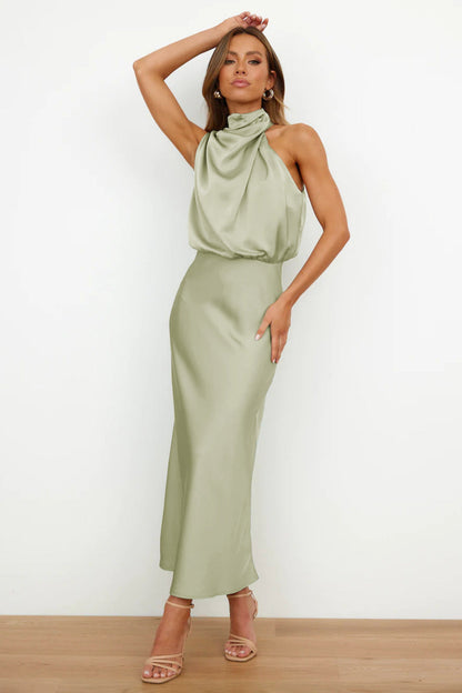 LARA | SATIN KLEID