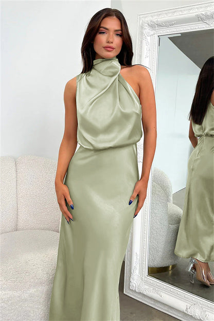 LARA | SATIN KLEID