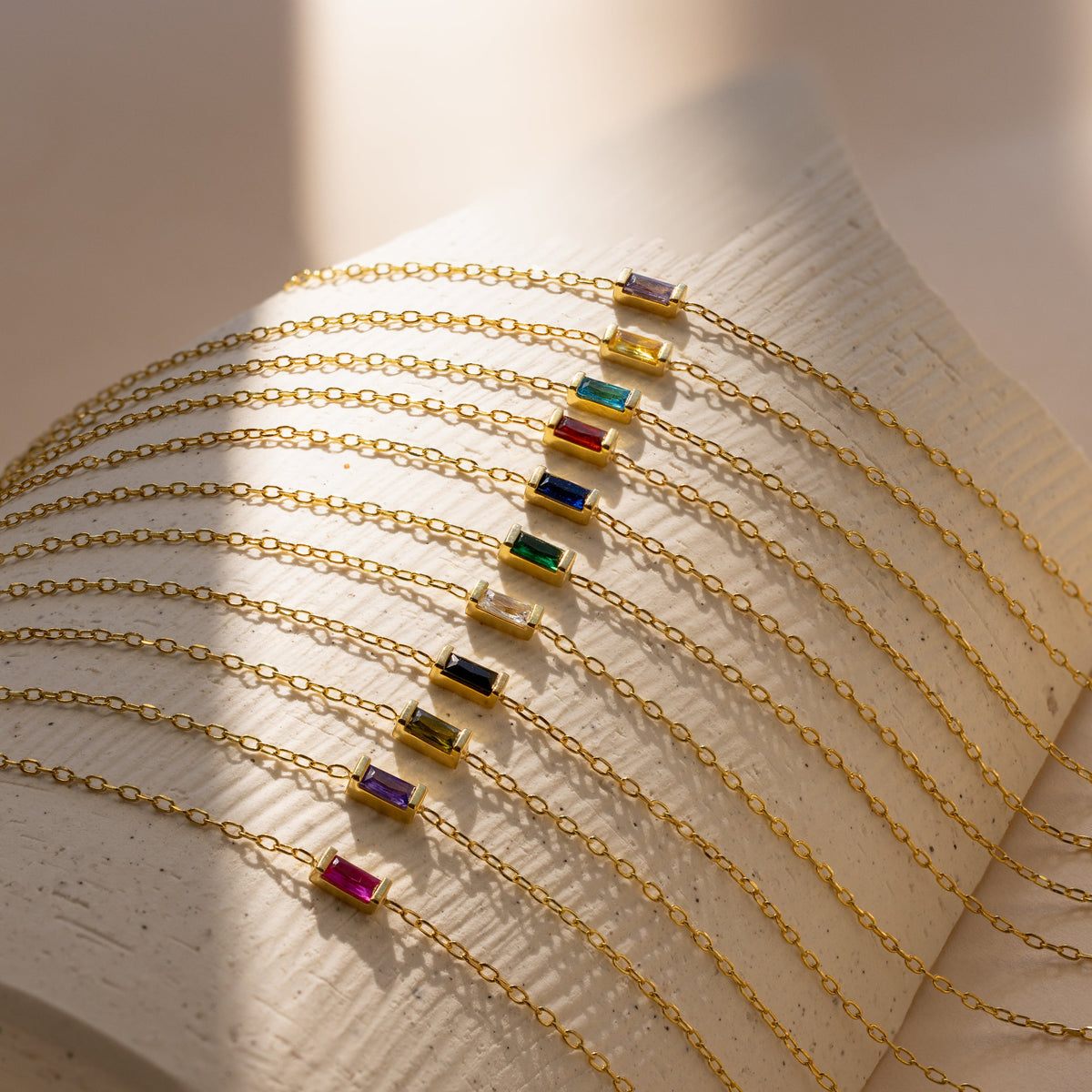Baguette Topaz Bracelet