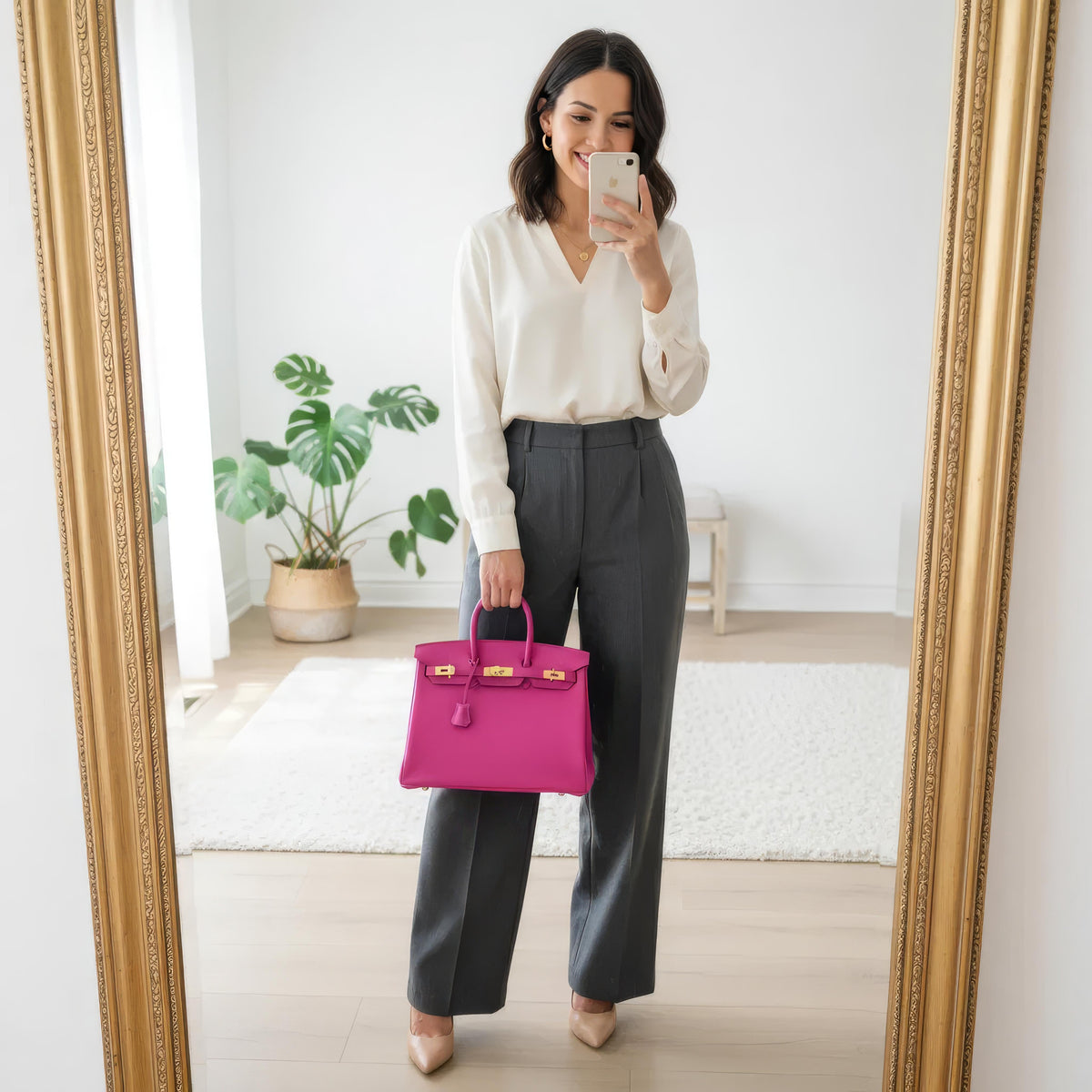Sera – Women’s Vegan Suede Handbag