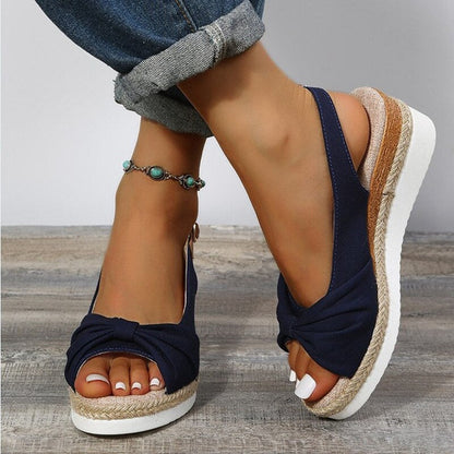 Candy – Peep-Toe Komfort-Sandalen