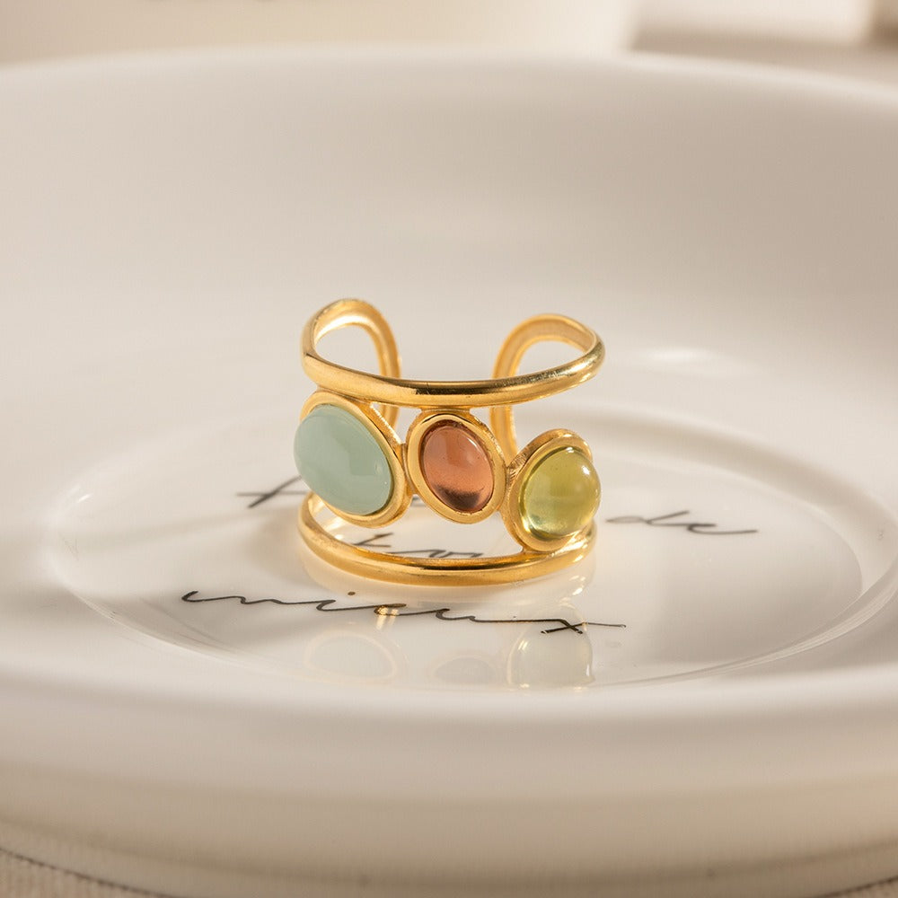 Elegant Trio Ring
