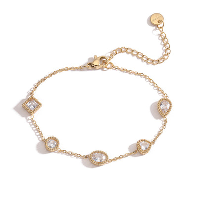 Elegant Emerald Bracelet
