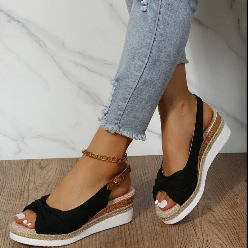 Candy – Peep-Toe Komfort-Sandalen