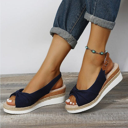 Candy – Peep-Toe Komfort-Sandalen
