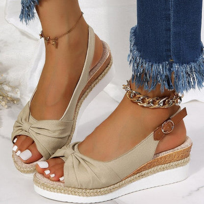 Candy – Peep-Toe Komfort-Sandalen