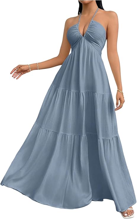 Nella | Fließendes Maxikleid mit schmeichelnder Passform
