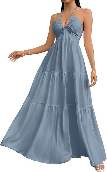 Nella | Fließendes Maxikleid mit schmeichelnder Passform