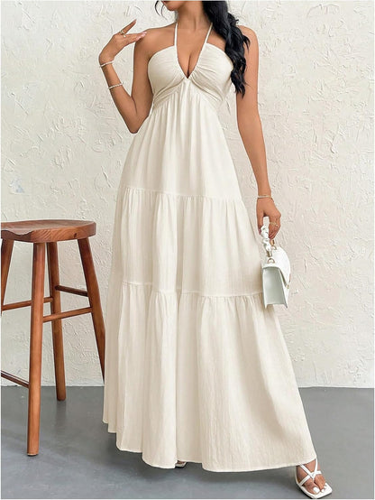 Nella | Fließendes Maxikleid mit schmeichelnder Passform