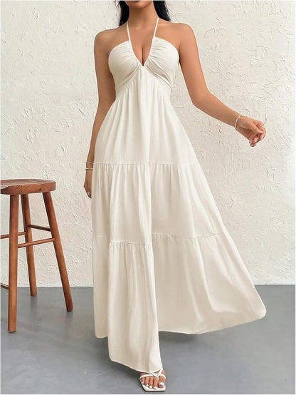Nella | Fließendes Maxikleid mit schmeichelnder Passform