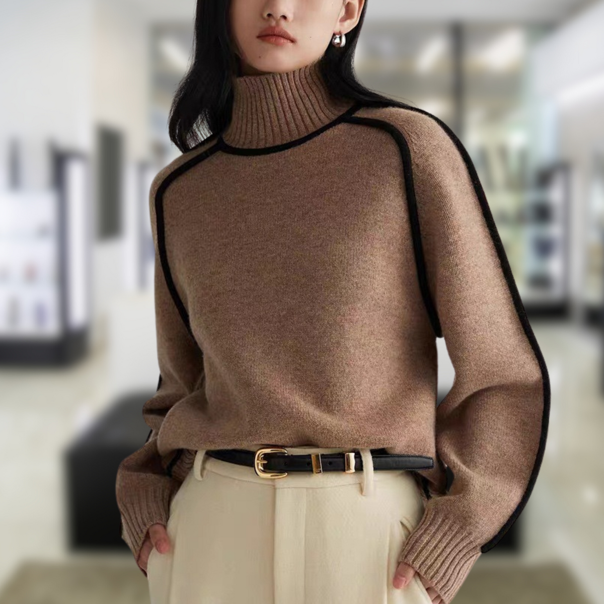 Comfortable Turtleneck Sweater