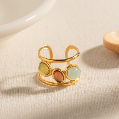 Elegant Trio Ring
