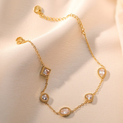 Elegant Emerald Bracelet
