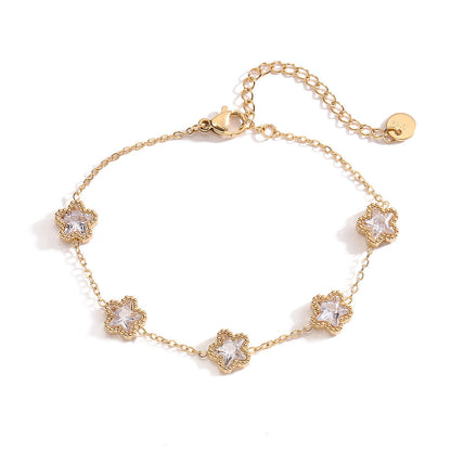Elegant Emerald Bracelet