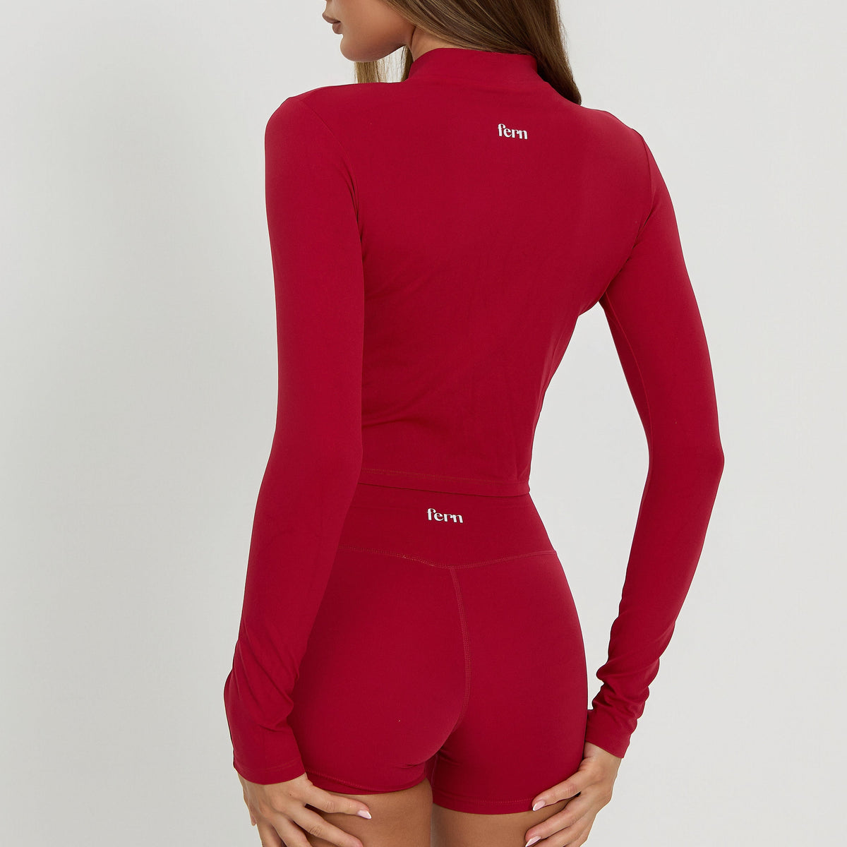 Core Zip-Up Jacket | Cherry Red - SALE