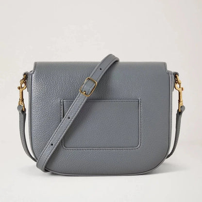 Small Darley Satchel Small Classic Grain Foggy Gray