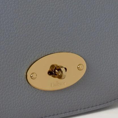 Small Darley Satchel Small Classic Grain Foggy Gray