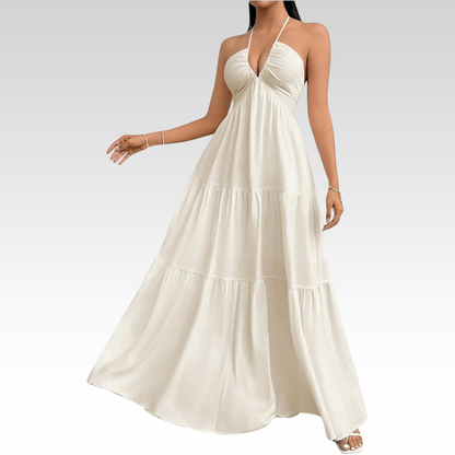 Nella | Fließendes Maxikleid mit schmeichelnder Passform