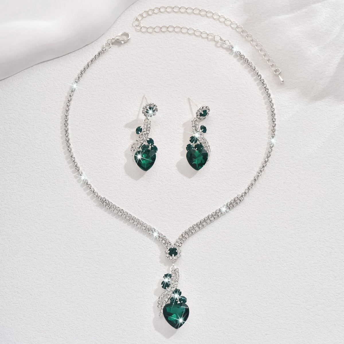 Eternal Heart Jewellery Set