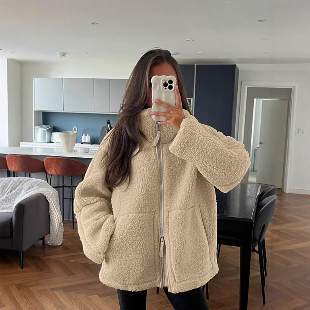 KAJA | Soft Teddy Mantel