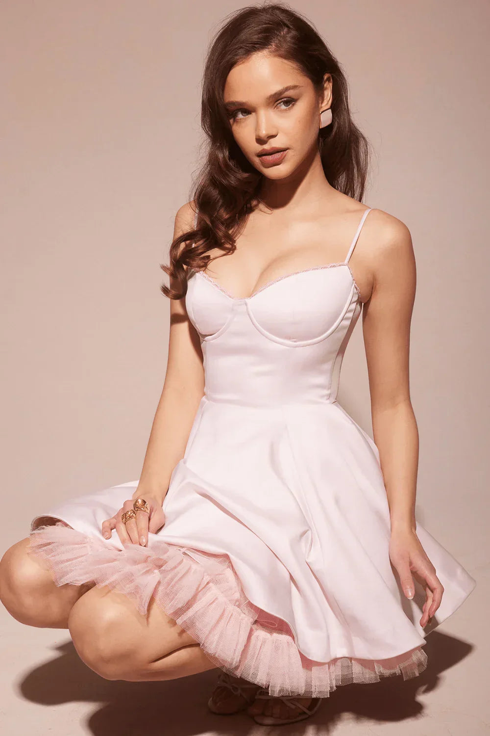 ELARA | Minikleid mit Herzausschnitt