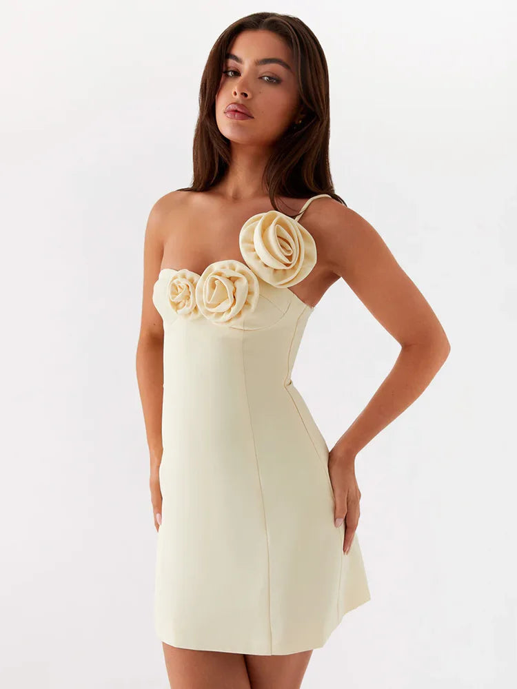 Mini Dress for Women – Summer Slim Off Shoulder