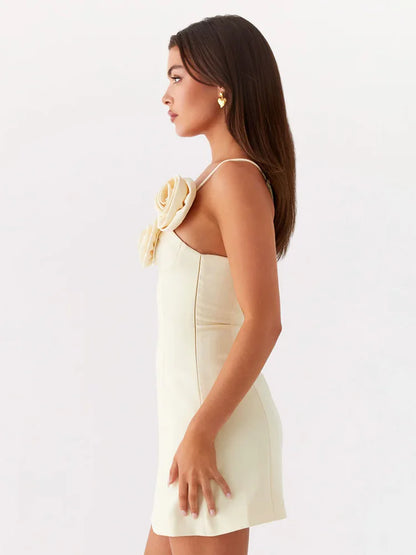 Mini Dress for Women – Summer Slim Off Shoulder