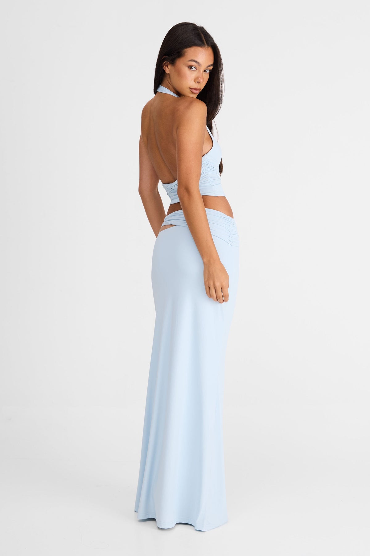 ALENYA | Halter-Crop-Top & Maxirock-Set