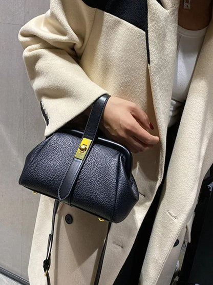 Abelina – Stylish Leather Handbag with Shoulder Strap