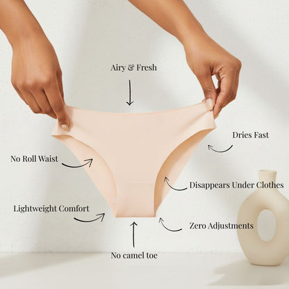 Invisible Camel Toe Thong - Low Rise