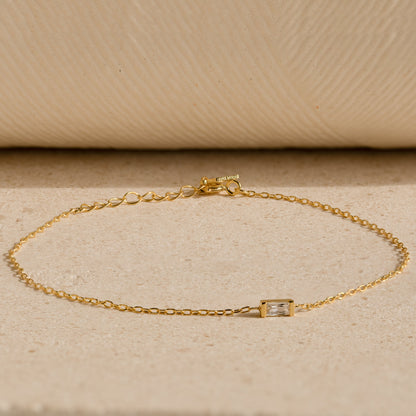 Baguette Diamond Bracelet