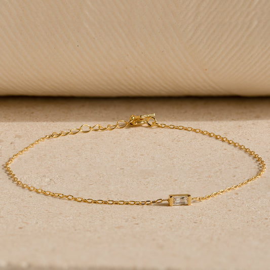 Baguette Diamond Bracelet