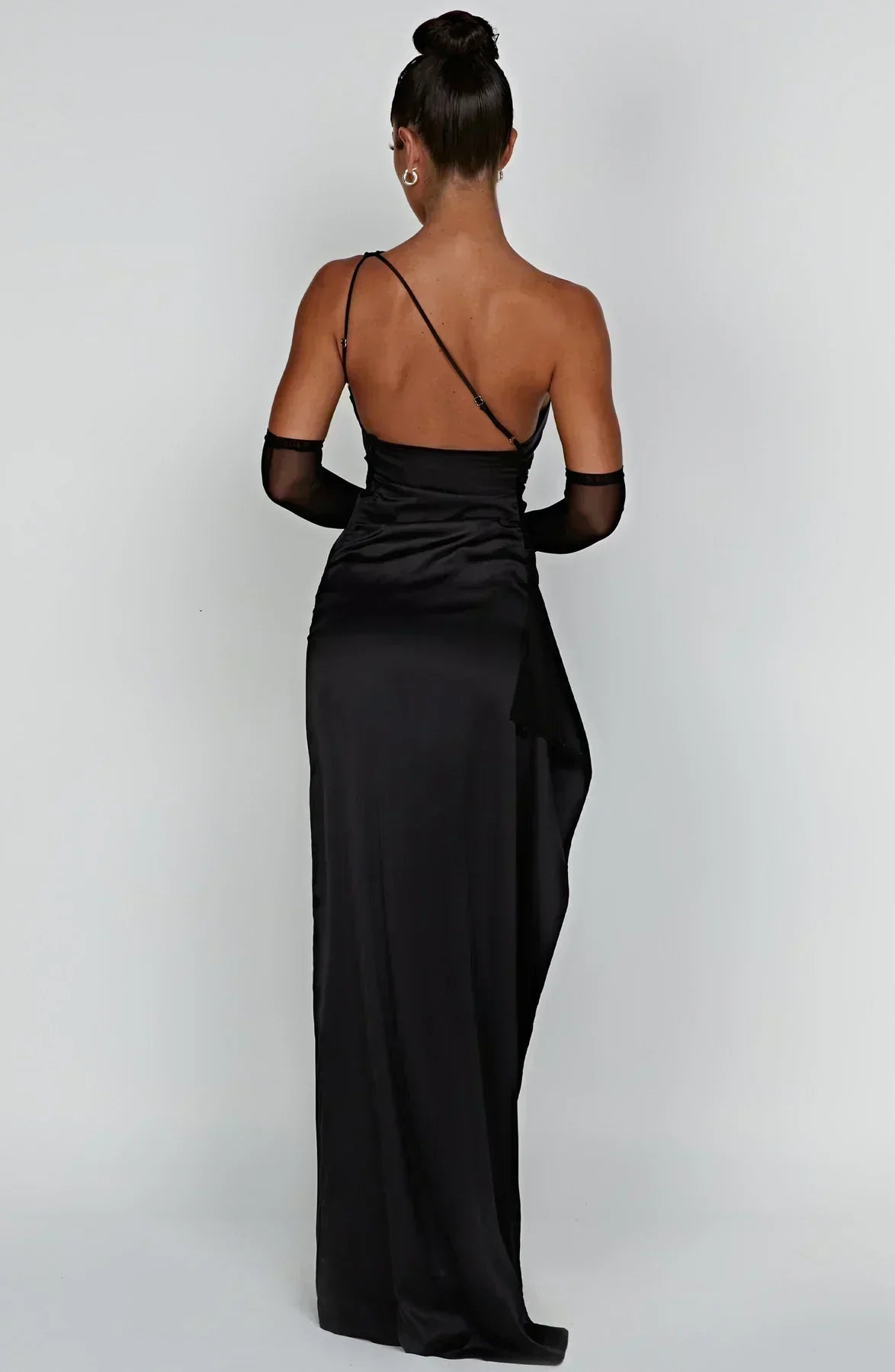 SARA | Elegantes One-Shoulder Maxikleid