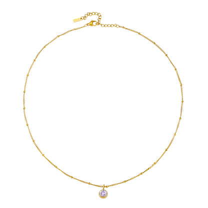 Birthstone Necklace