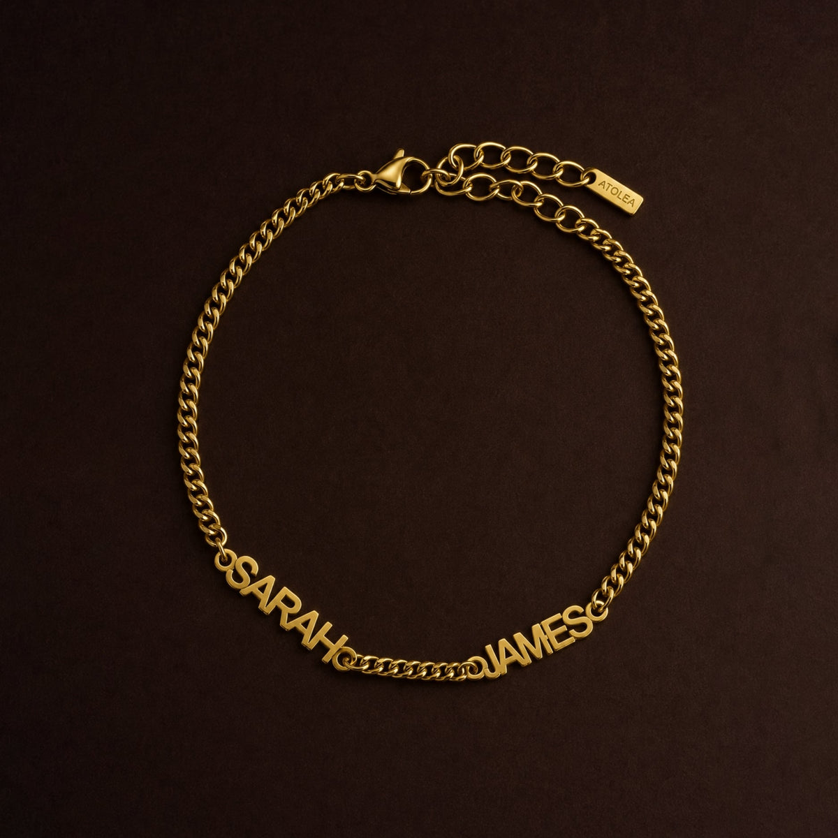 Bold Name Bracelet