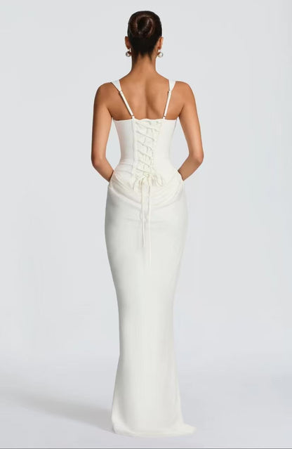 ELEONORA | Zeitloses Minimalistisches Maxi Kleid