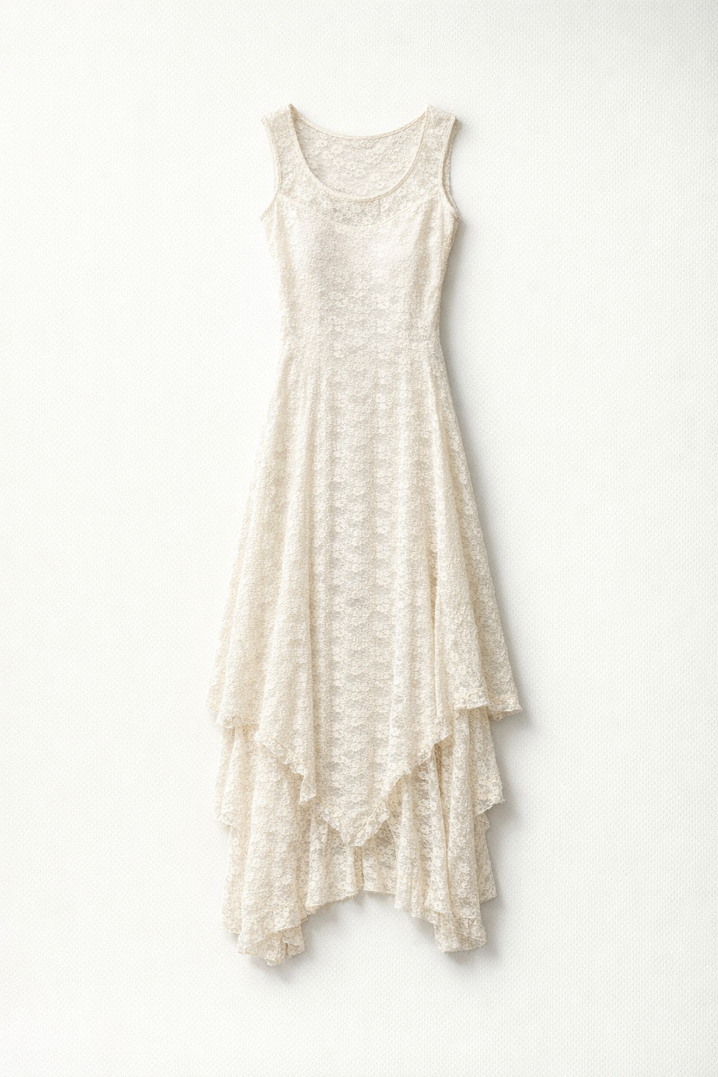 Women's Black Lace Maxi Dress — Apricot Cream