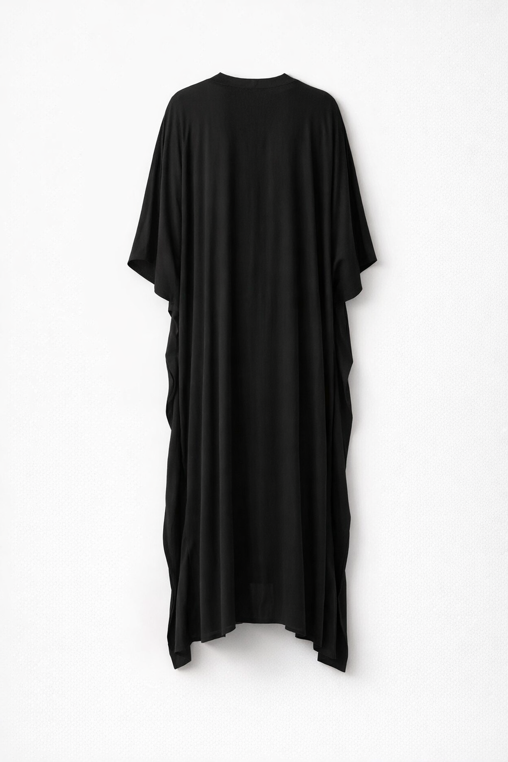 Black Summer Maxi Dress Kaftan