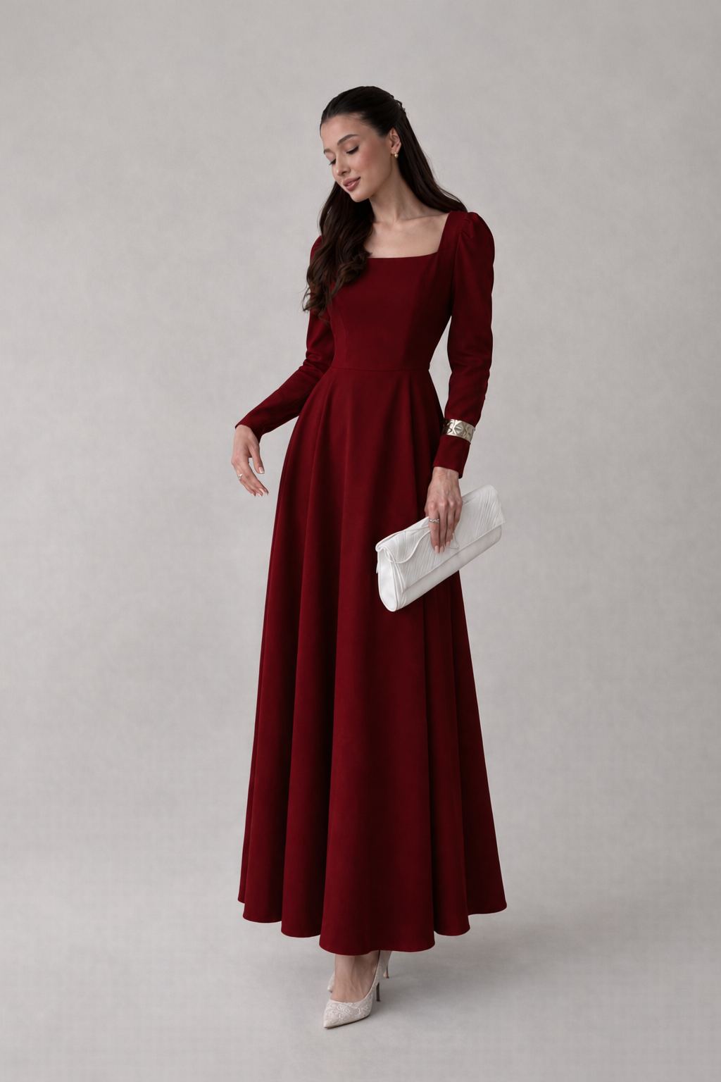 Long Sleeve Summer Party Dress