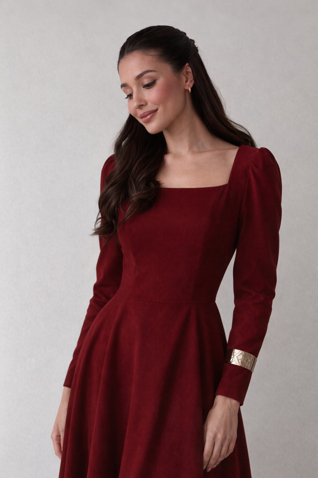 Long Sleeve Summer Party Dress