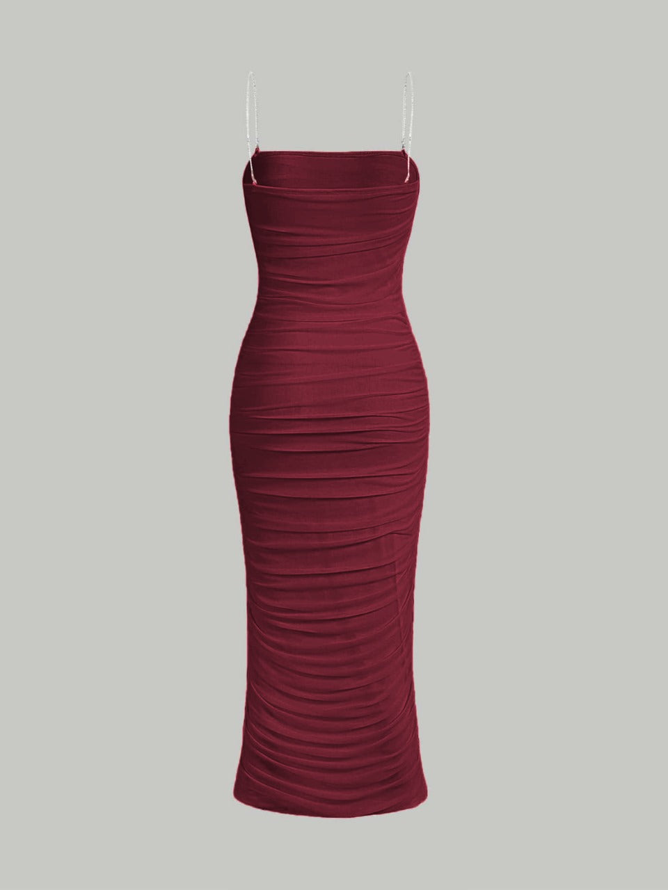 Women's Mesh Slim Sleeveless Dress