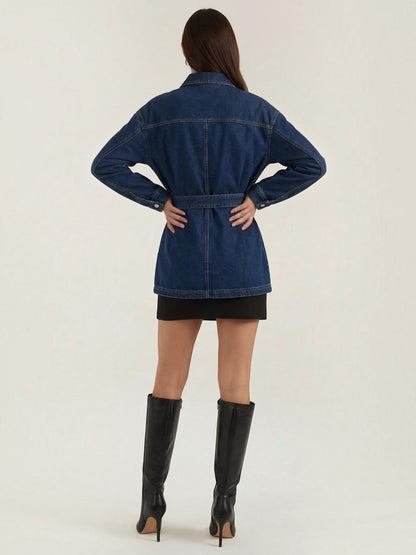 Alice Jeansjacke mit Gürtel