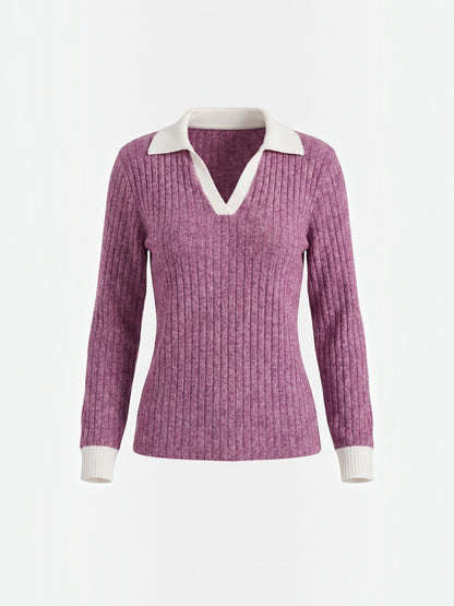 Althea Strickpullover mit V-Ausschnitt