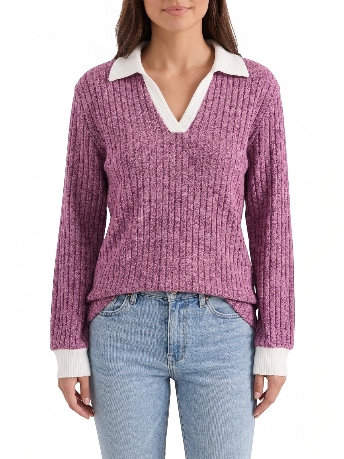 Althea Strickpullover mit V-Ausschnitt