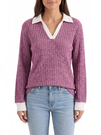 Althea Strickpullover mit V-Ausschnitt