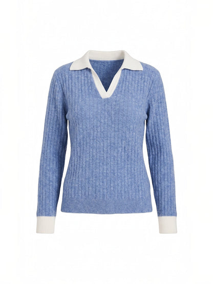 Althea Strickpullover mit V-Ausschnitt